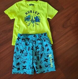 Swimsuit And Rash Guard Shirt